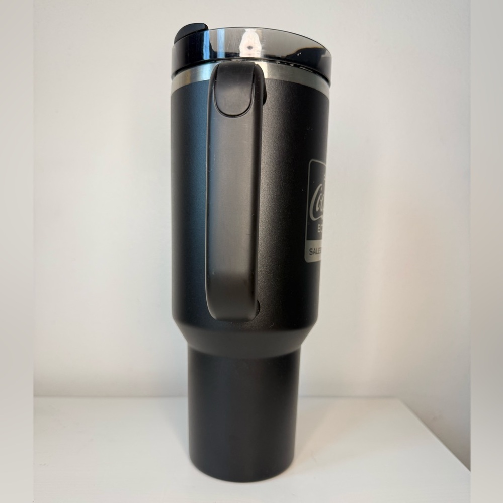 Stanley Black Travel Mug with Lid 40oz Quencher 2.0 Black Reyes Coca-Cola - Picture 15 of 17